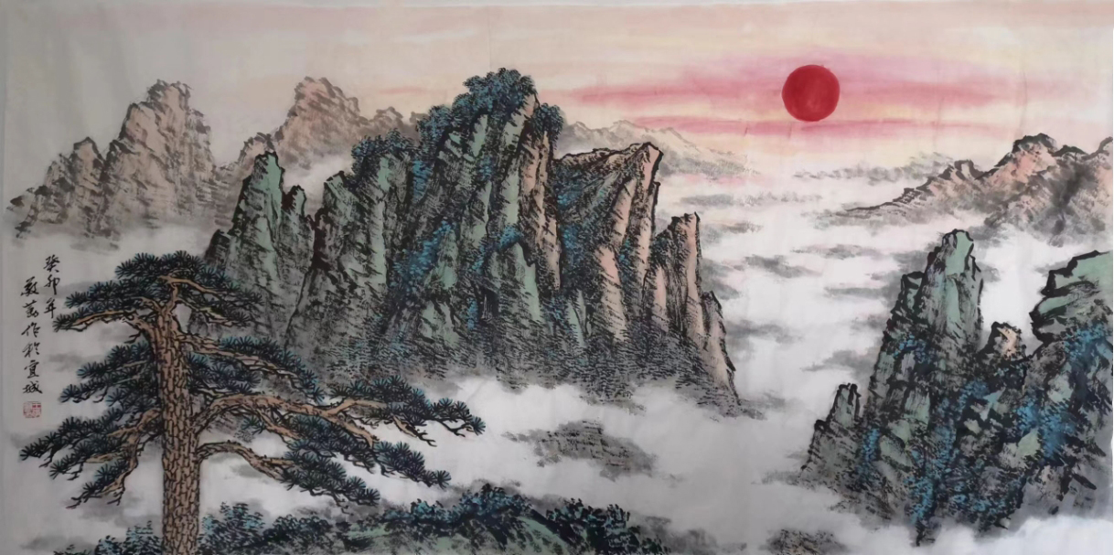 王敬勤-水墨山水