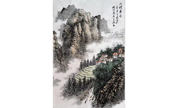 王敬勤-水墨山水